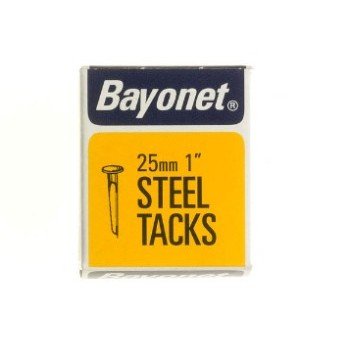 BAYONET DISPLAY BOX BLUED CUT TACK 25 MM 1"