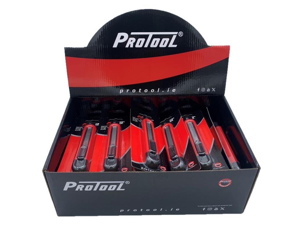 PROTOOL HANDY 18MM SNAP OFF KNIFE (DISPLAY 36)