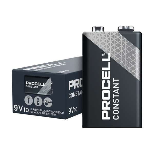 DURACELL PROCELL BATTERY 9V (INDUSTRIAL)
