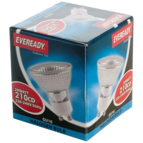EVEREADY 20w GU10 LONG LIFE 5000 HR