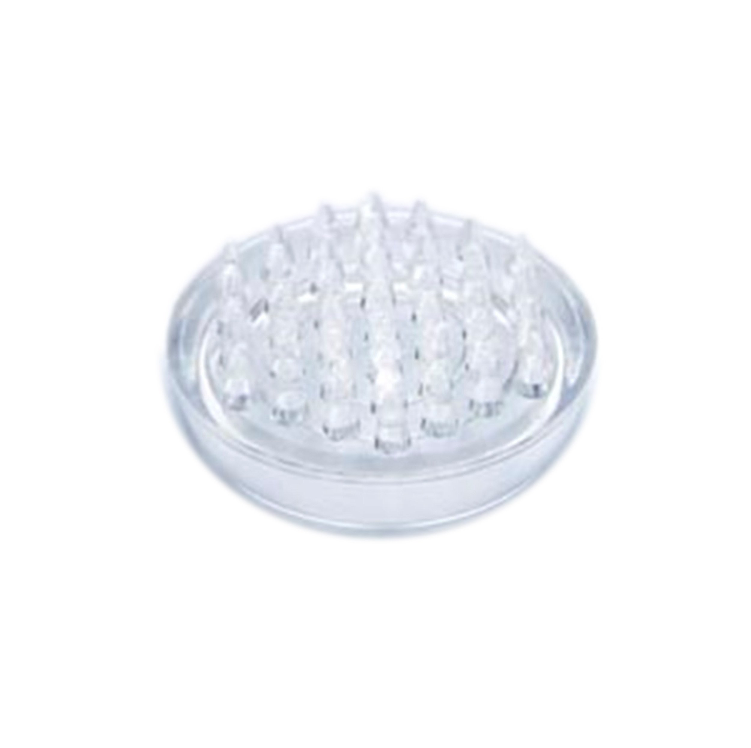 PREMIER 4 PCE CASTOR CUP SMALL SPIKED CLEAR