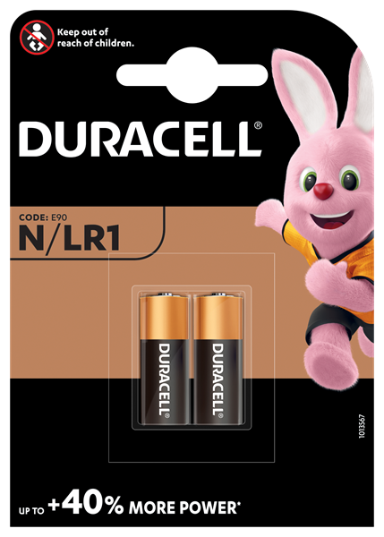 DURACELL BATTERY 1.5V CARD 2