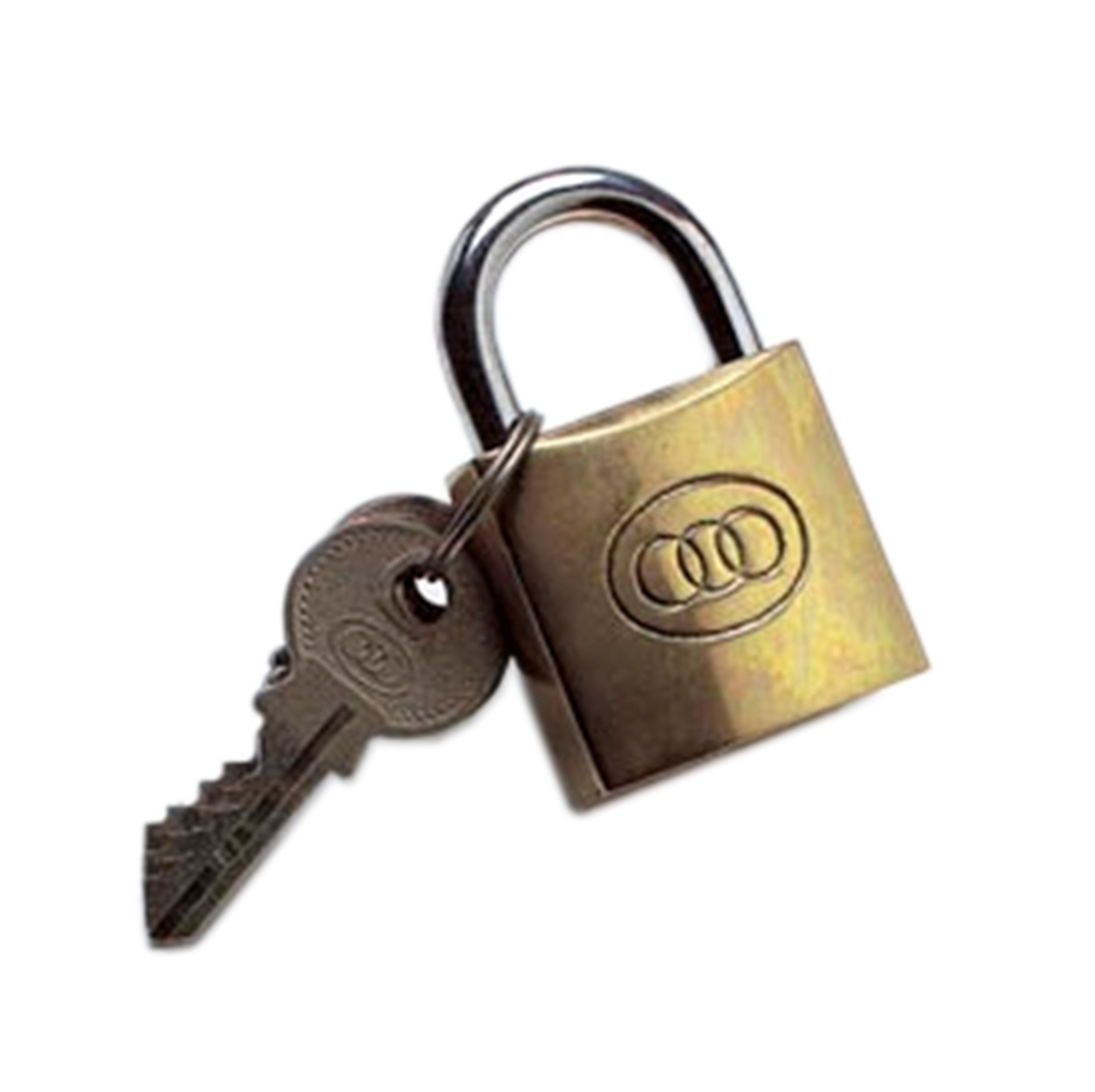 PREMIER TRI CIRCLE BRASS PADLOCK 50 MM