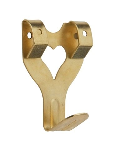 PREMIER 5 PCE NO 3 DOUBLE BRASSED PICTURE HOOK E.B.