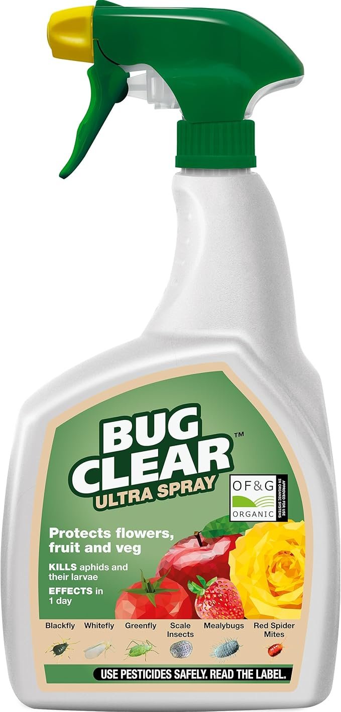 BUG CLEAR ORGANIC FRUIT & VEG READY TO USE 800 ML