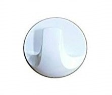 PREMIER 3 PCE SELF ADHESIVE HOOK SMALL ROUND WHITE