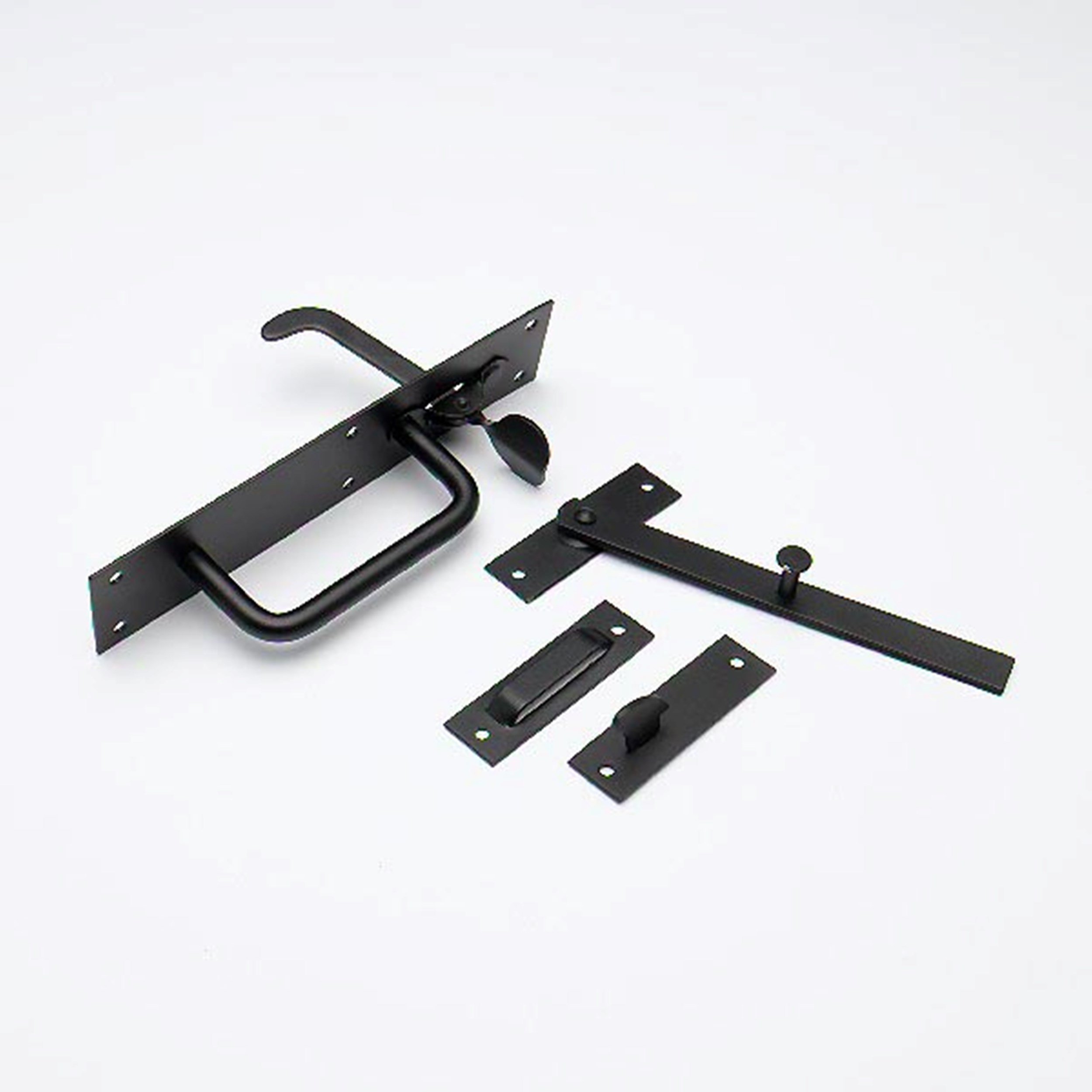 PREMIER BLACK JAP'D SUFFOLK LATCH
