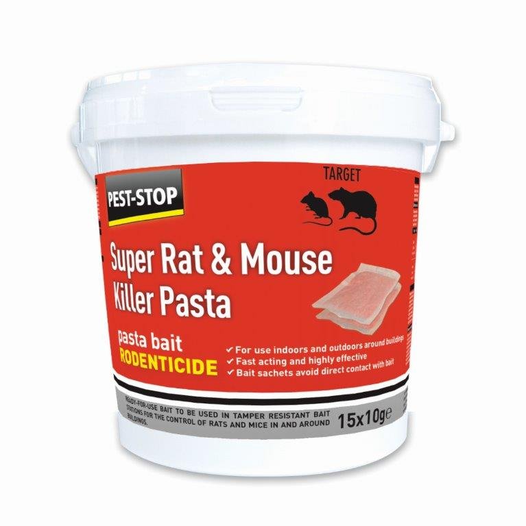 PEST-STOP SUPER RAT & MOUSE KILLER PASTA 10G
