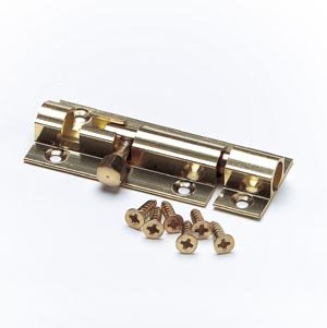 PREMIER 3" BRASS BARREL DOOR BOLTS