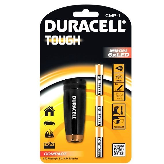 DURACELL TOUGH COMPACT FLASHLIGHT