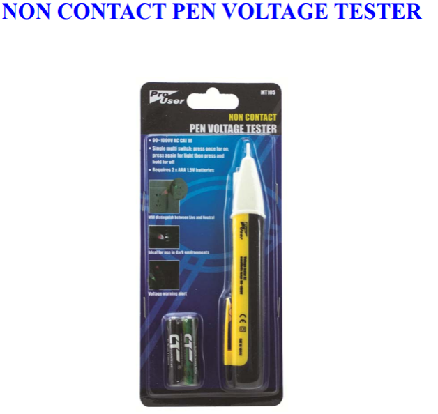 PRO USER NON CONTACT PEN VOLTAGE TESTER